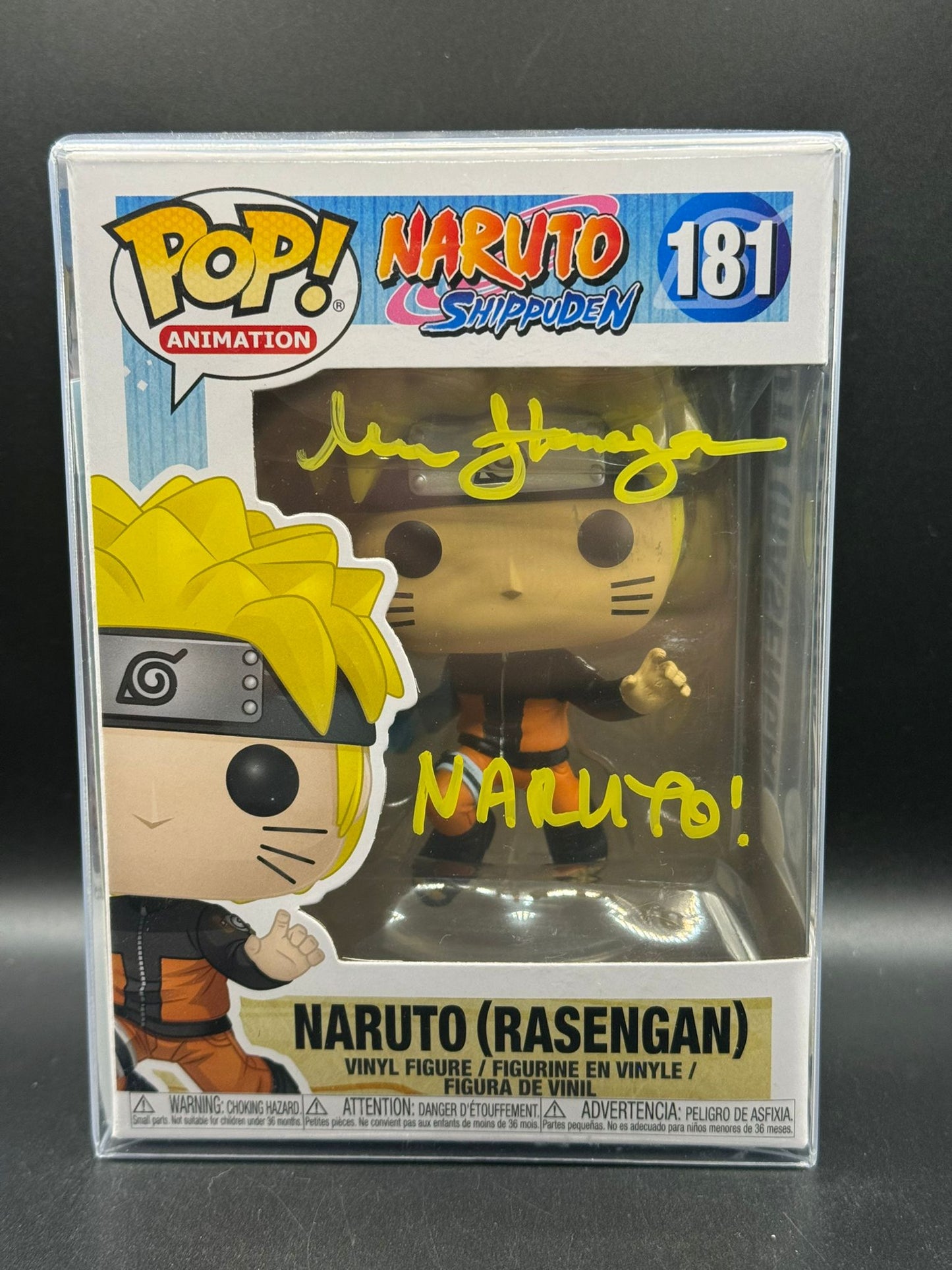 Naruto Rasengan (SIGNED: Maile Flanagan) - 181