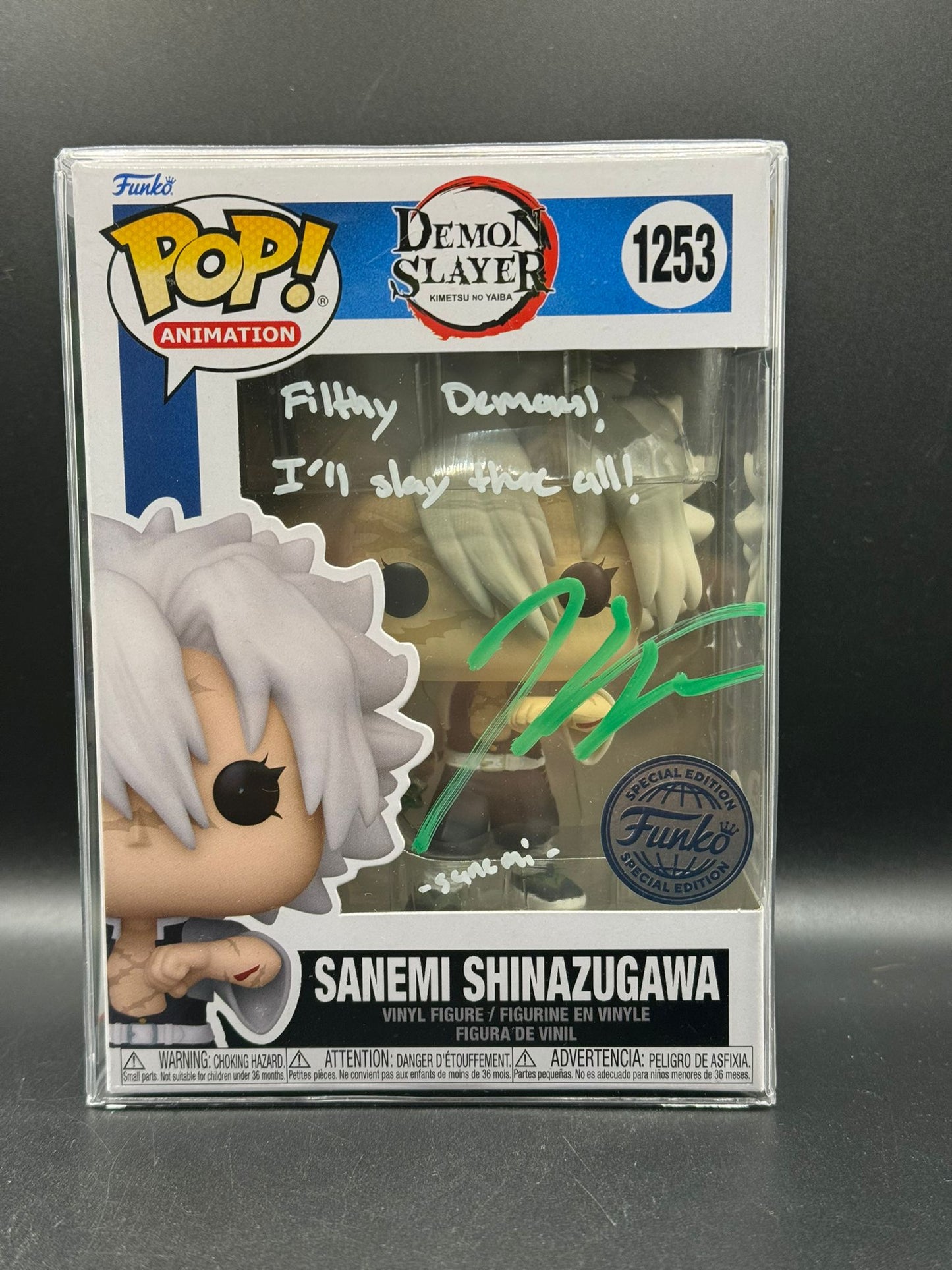 Sanemi Shinazugawa (SIGNED: Kaiji Tang) Funko Exclusive - 1253