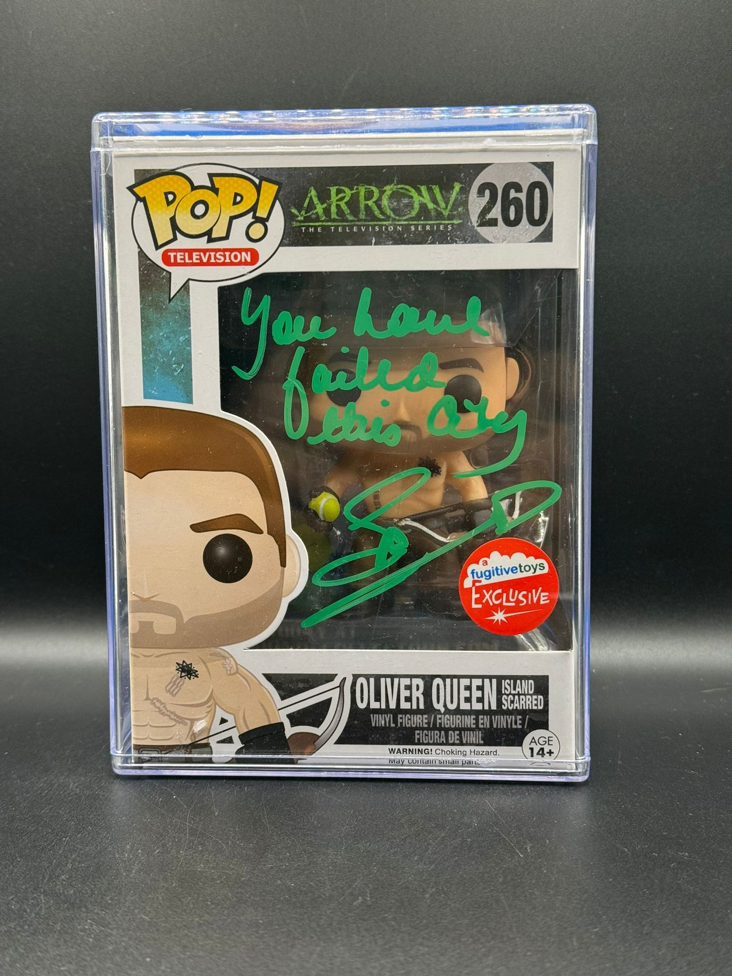 Oliver Queen (SIGNED: Stephen Amell) Exclusive -260
