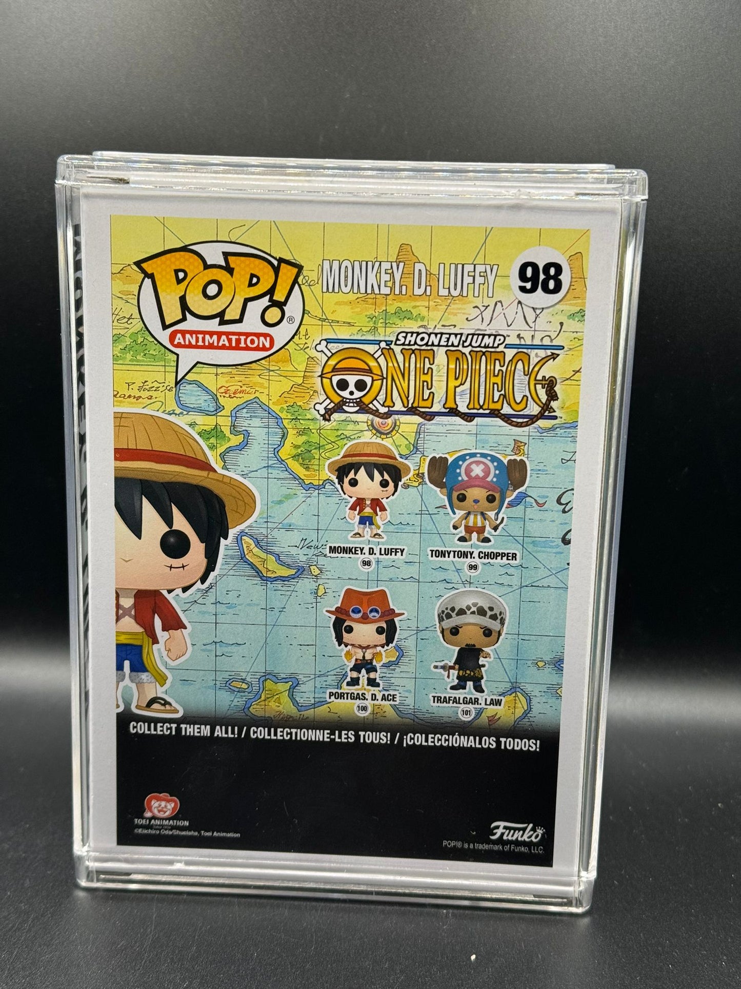 MONKEY D LUFFY (SIGNED: Colleen Clinkenbeard Occelebrity Cert.) - 98