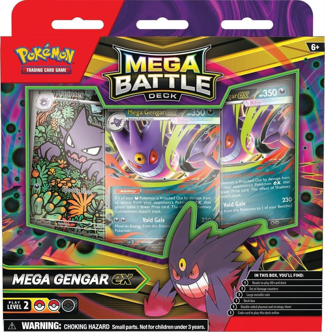 Pokémon TCG: Mega Gengar ex Mega Battle Deck – foto 1