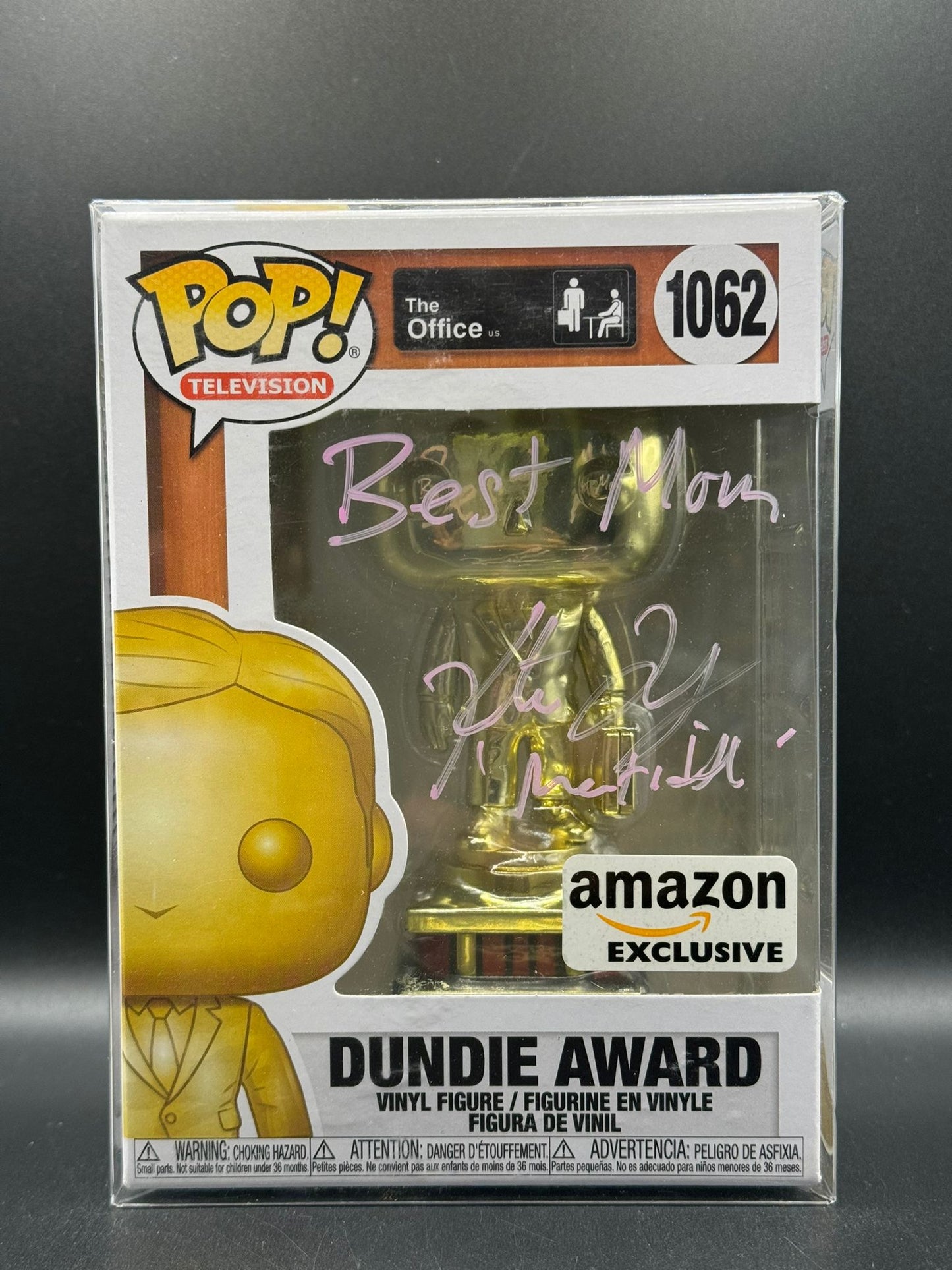 Dundie Award (SIGNED: Kate Flannery) Amazon Exclusive - 1062