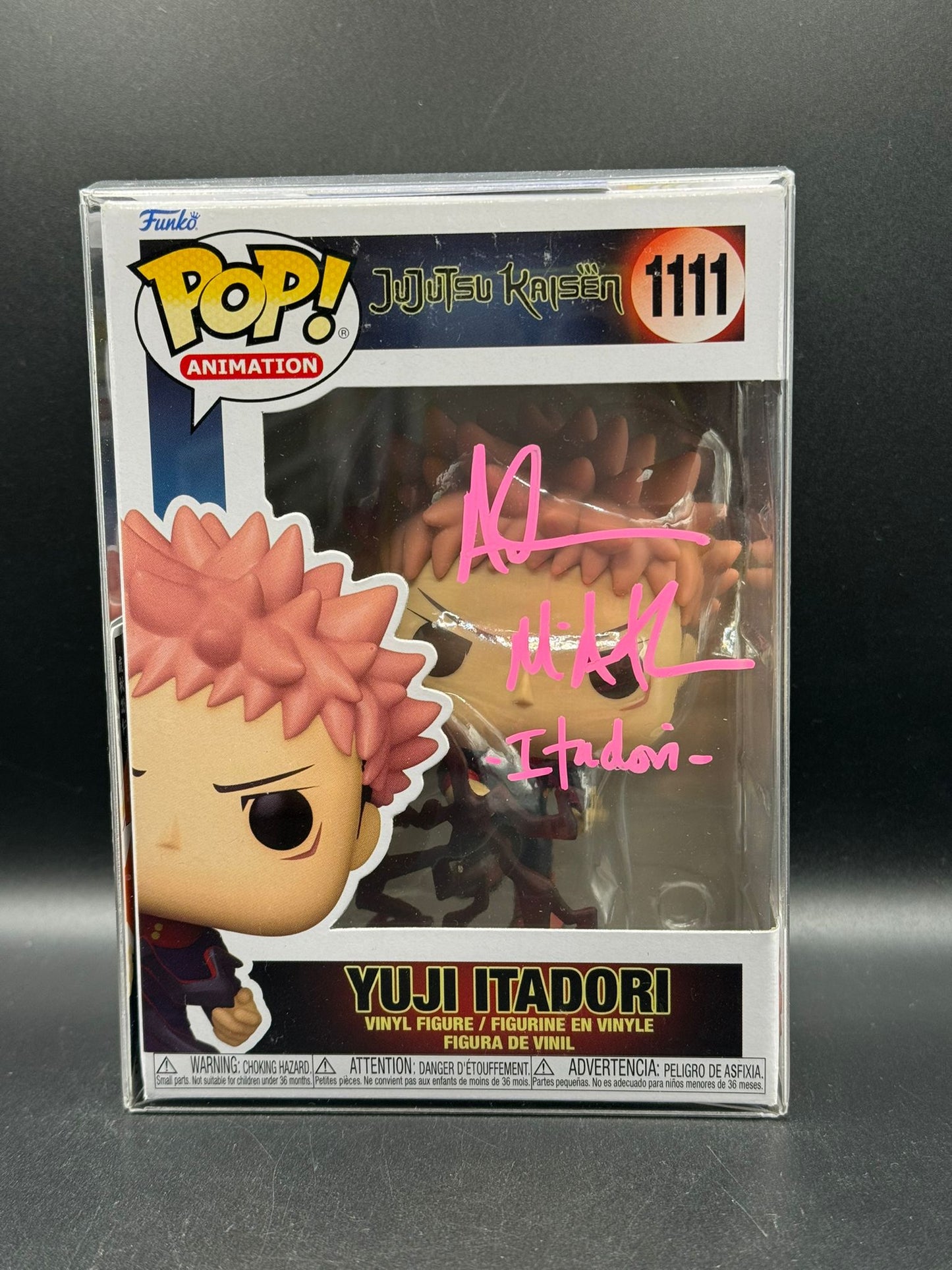 Yuji Itadori (SIGNED: Adam McArthur) - 1111