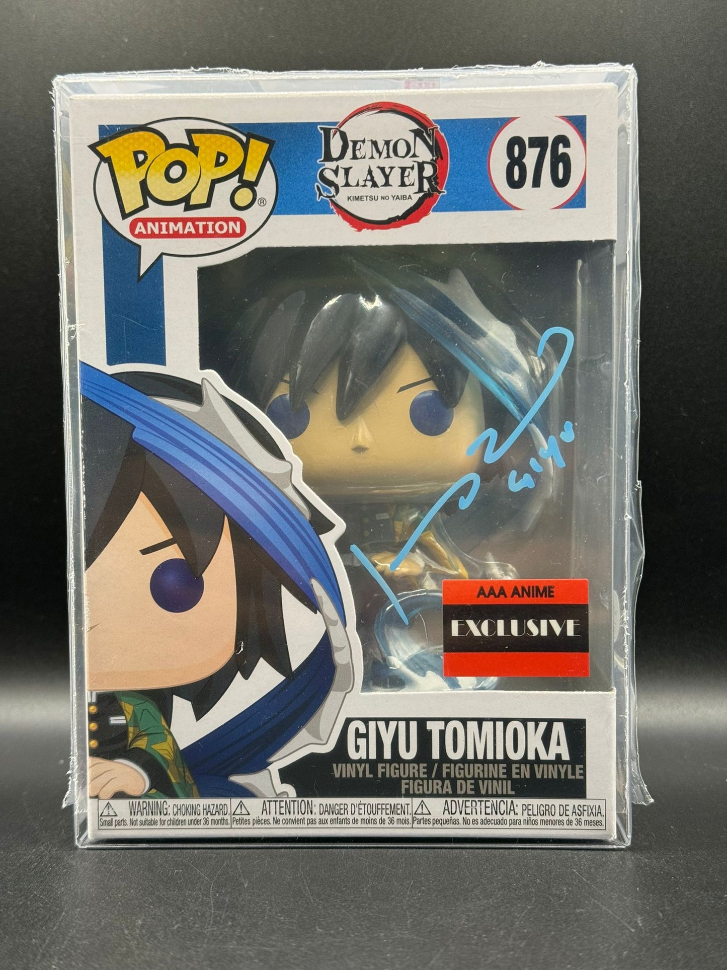 Giyu Tomioka (SIGNED: Johnny Yong Bosch) AAA Exclusive - 876