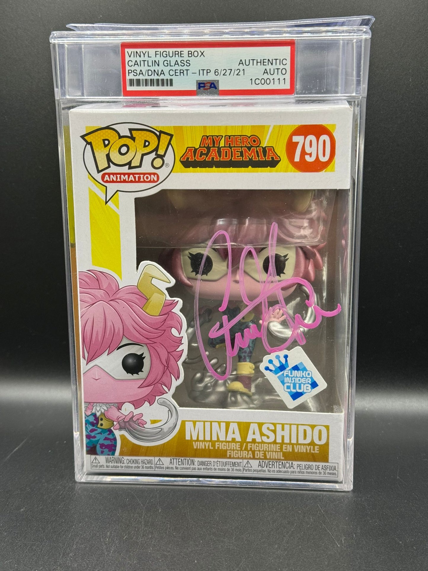 Mina Ashido (SIGNED: Caitlin Glass) - 790