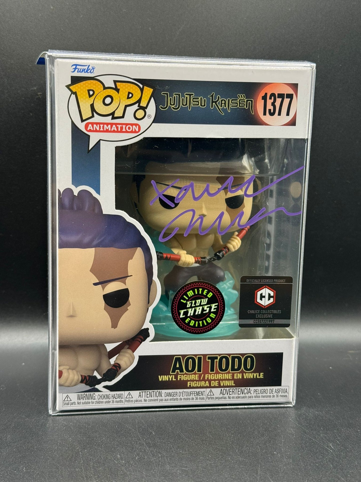 Aoi Todo (SIGNED: Xander Mobus) GLOW CHASE CC Exclusive - 1377