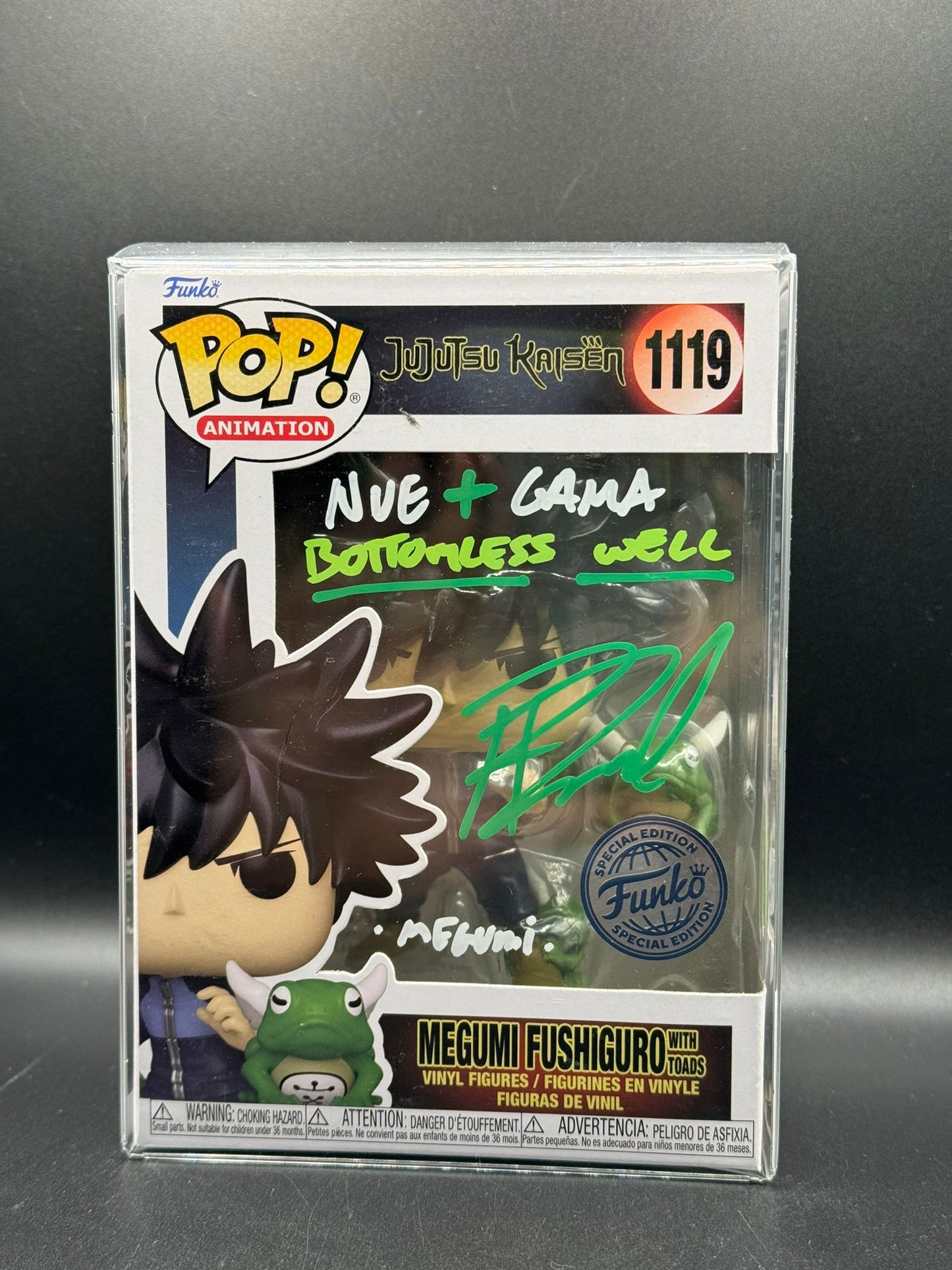 Megumi Fushiguro (SIGNED: Robbie Daymond) Funko Exclusive - 1119