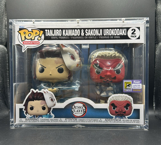 Tanjiro Kamado & Sakonji Urokodaki San Diego ComicCon Limited 2pack