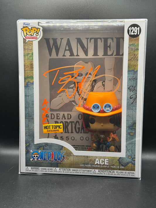 ACE (SIGNED: Travis Willingham) HotTopic Exclusive - Wanted Poster - 1291