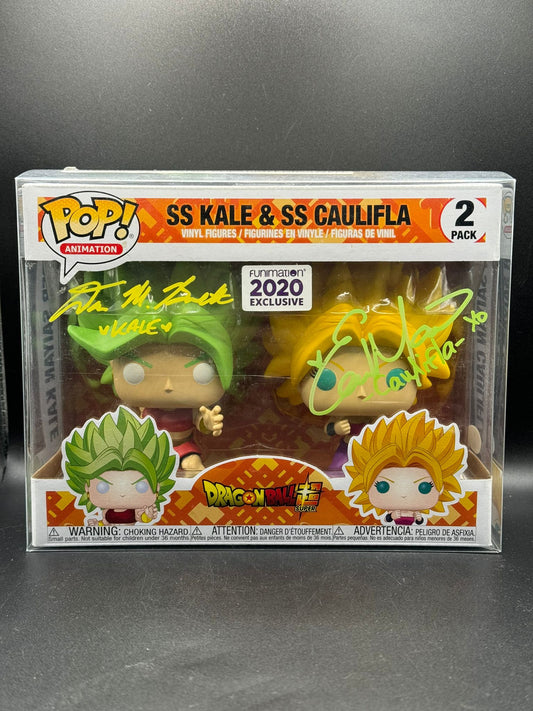 SS Kale & SS Caulifla (SIGNED: Elizabeth Maxwell & Dawn Bennett) 2020 Funimation Exclusive - 2pack