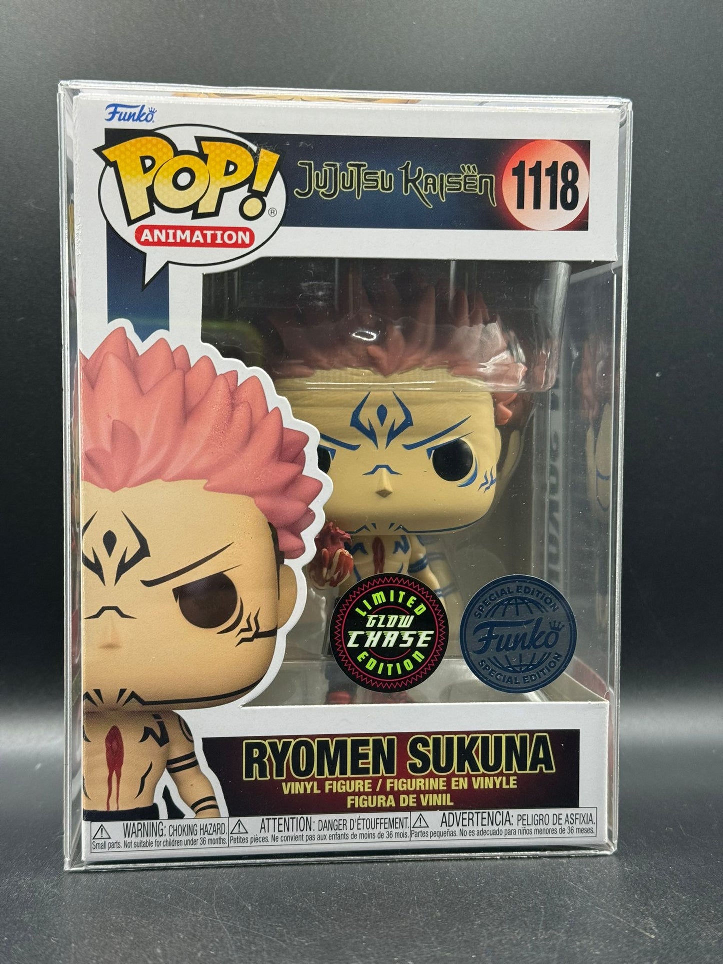 Ryomen Sukuna CHASE GLOW Funko Exclusive - 1118