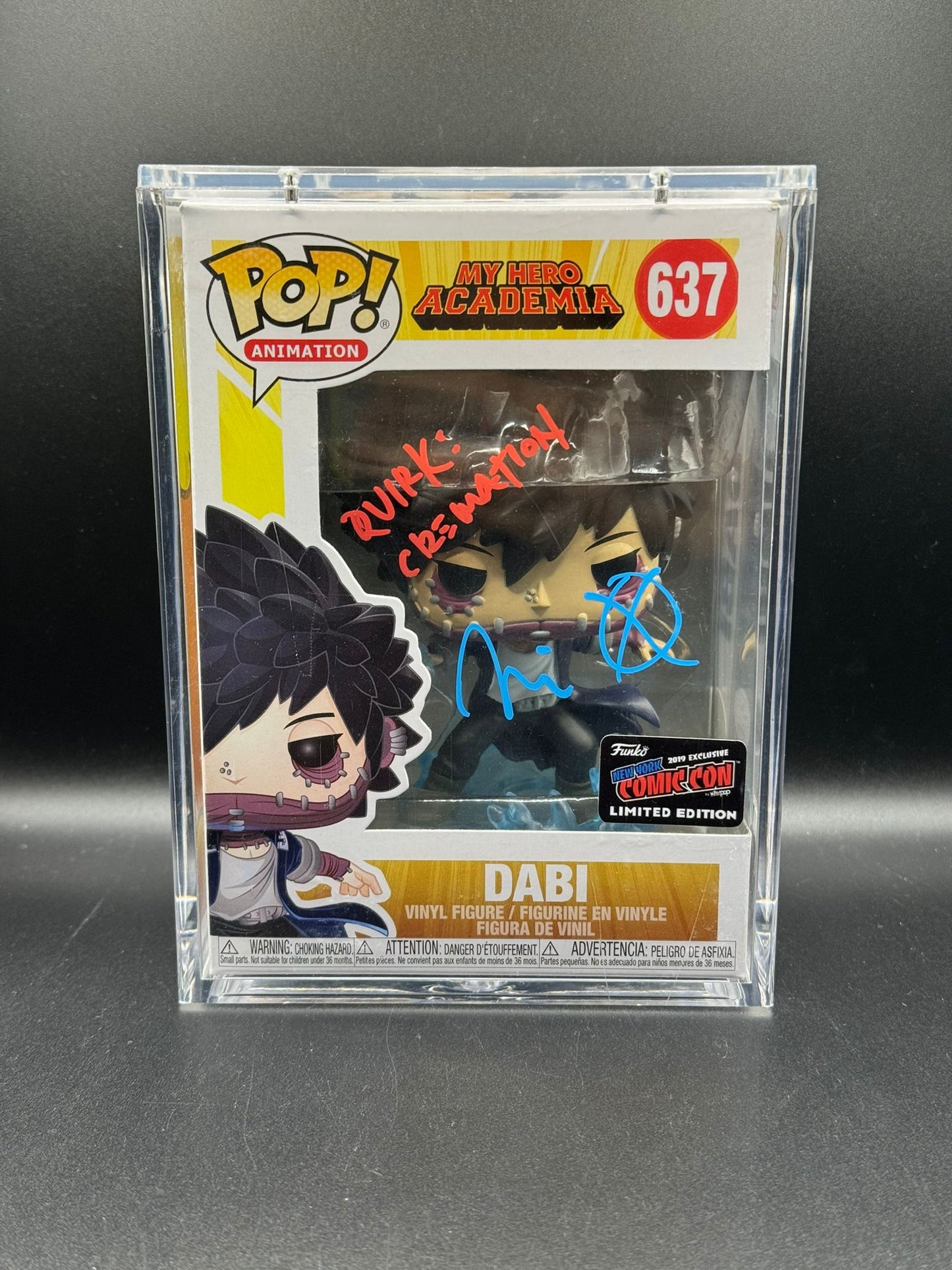 DABI (SIGNED: Jason Liebrecht Cert. JSA) Comic Con Limited Edition - 637