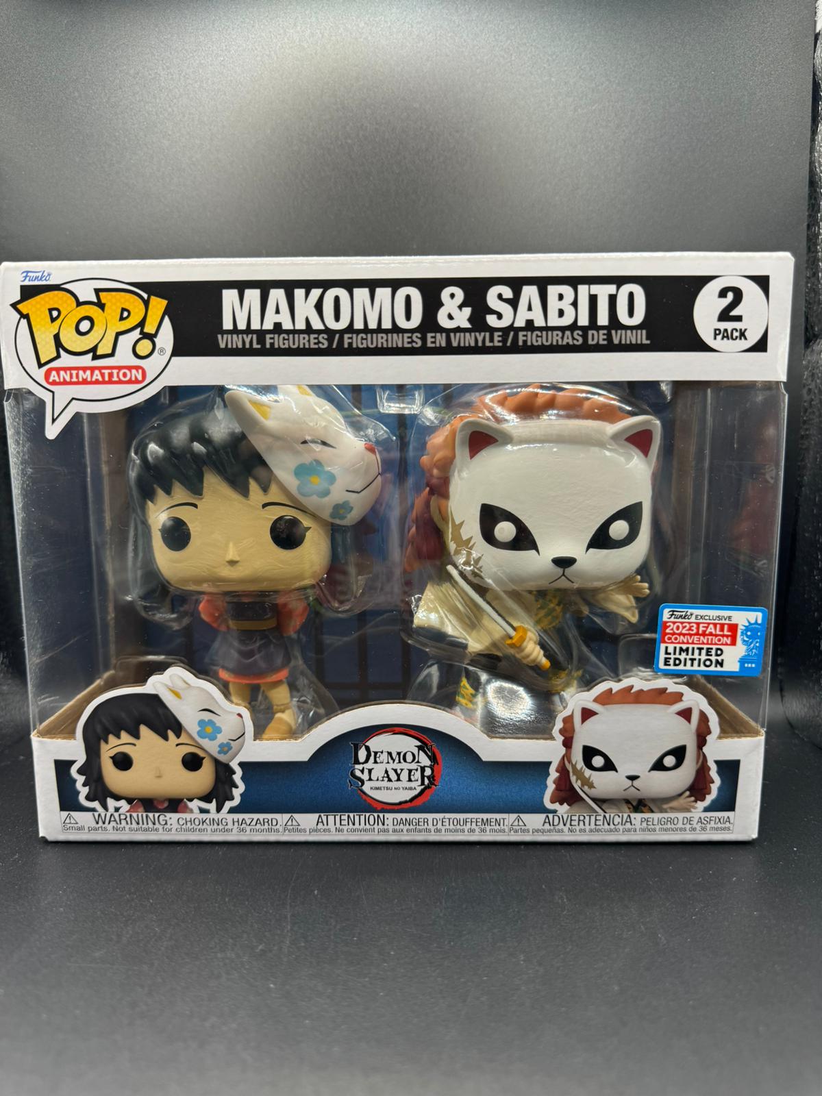 MAKOMO & SABITO ( 2023 Fall Convention Limited Edition) - 2 PACK