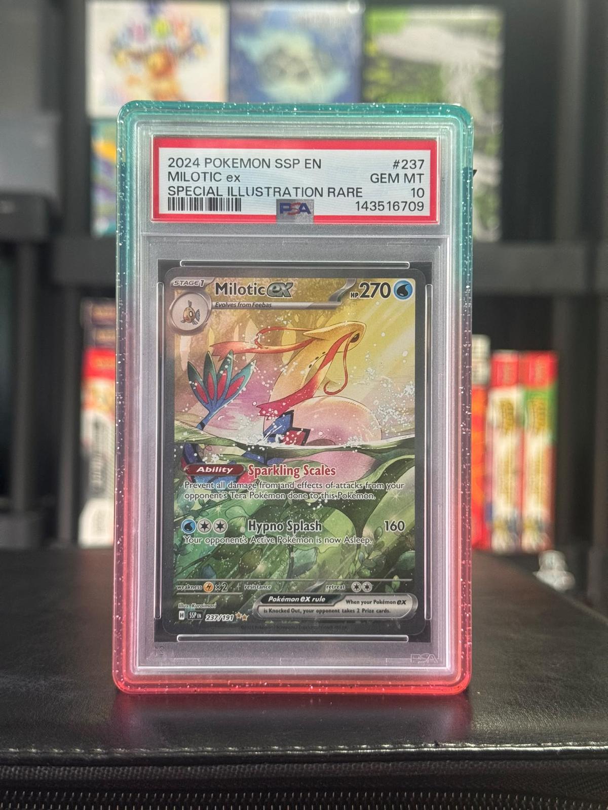 Milotic ex #237/191 – Surging Sparks (2024) – PSA 10