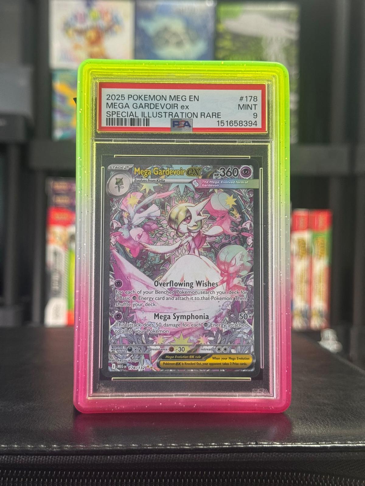 Mega Gardevoir ex Special Illustration Rare #178/132 – Mega Evolution (2025) – PSA 9