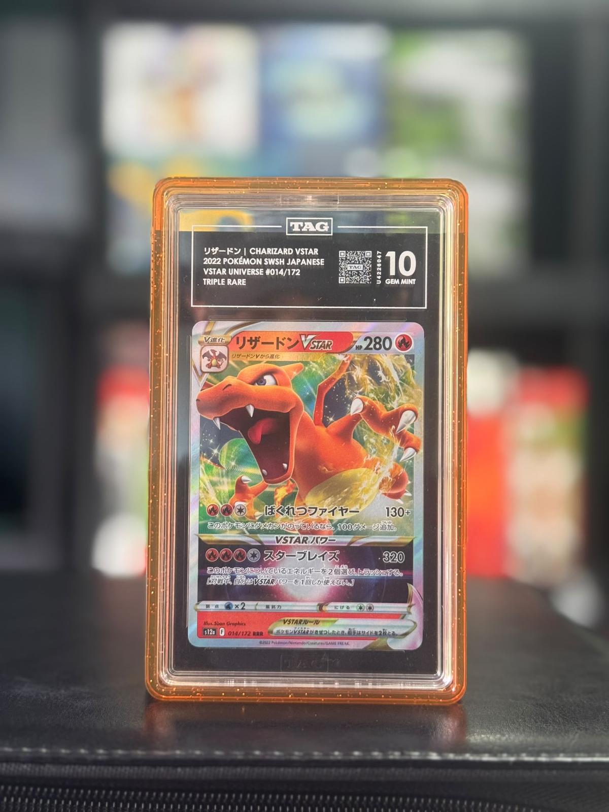Charizard VSTAR #014/172 – VSTAR Universe Japonés (2022) – TAG 10