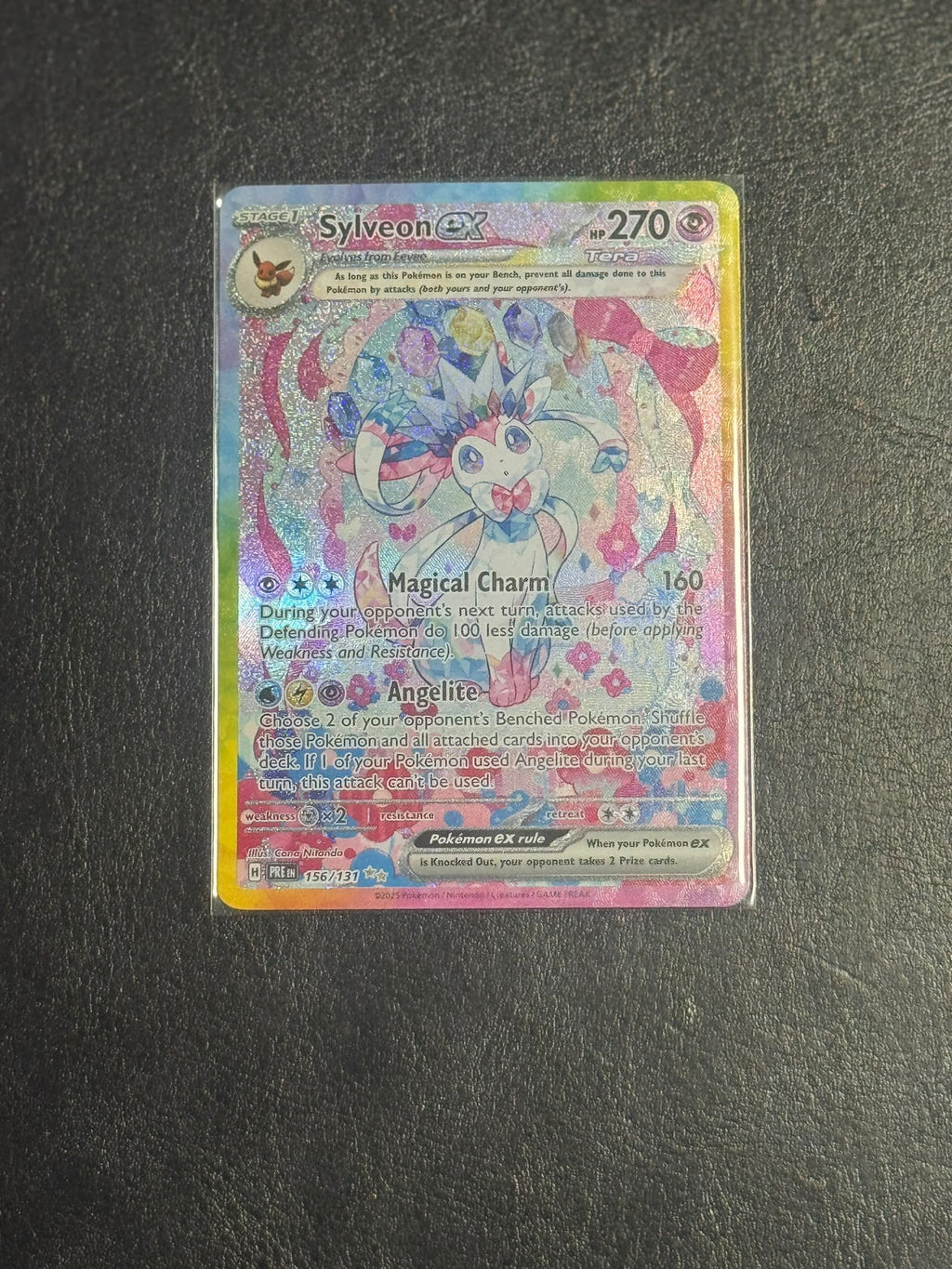 Sylveon ex – 156/131 – Prismatic Evolutions (Special Illustration Rare)