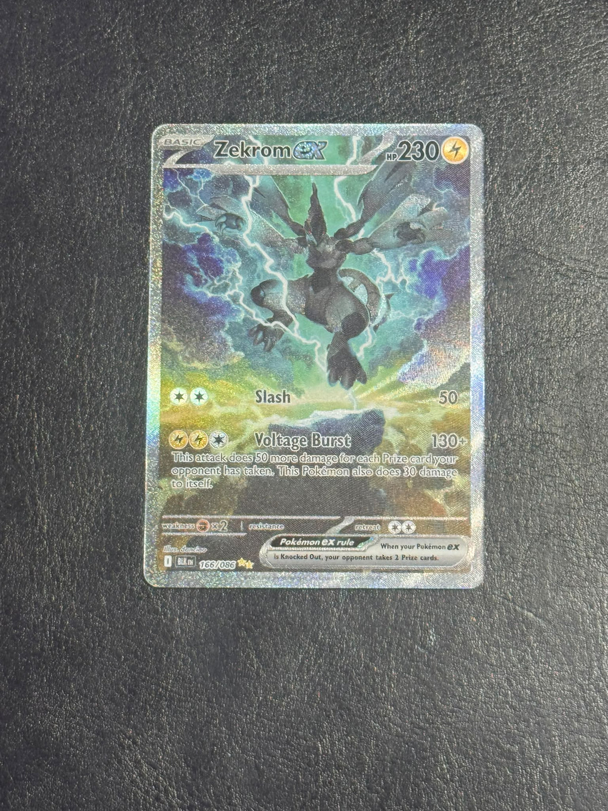 Zekrom ex – 166/086 – Black Bolt (Special Illustration Rare)