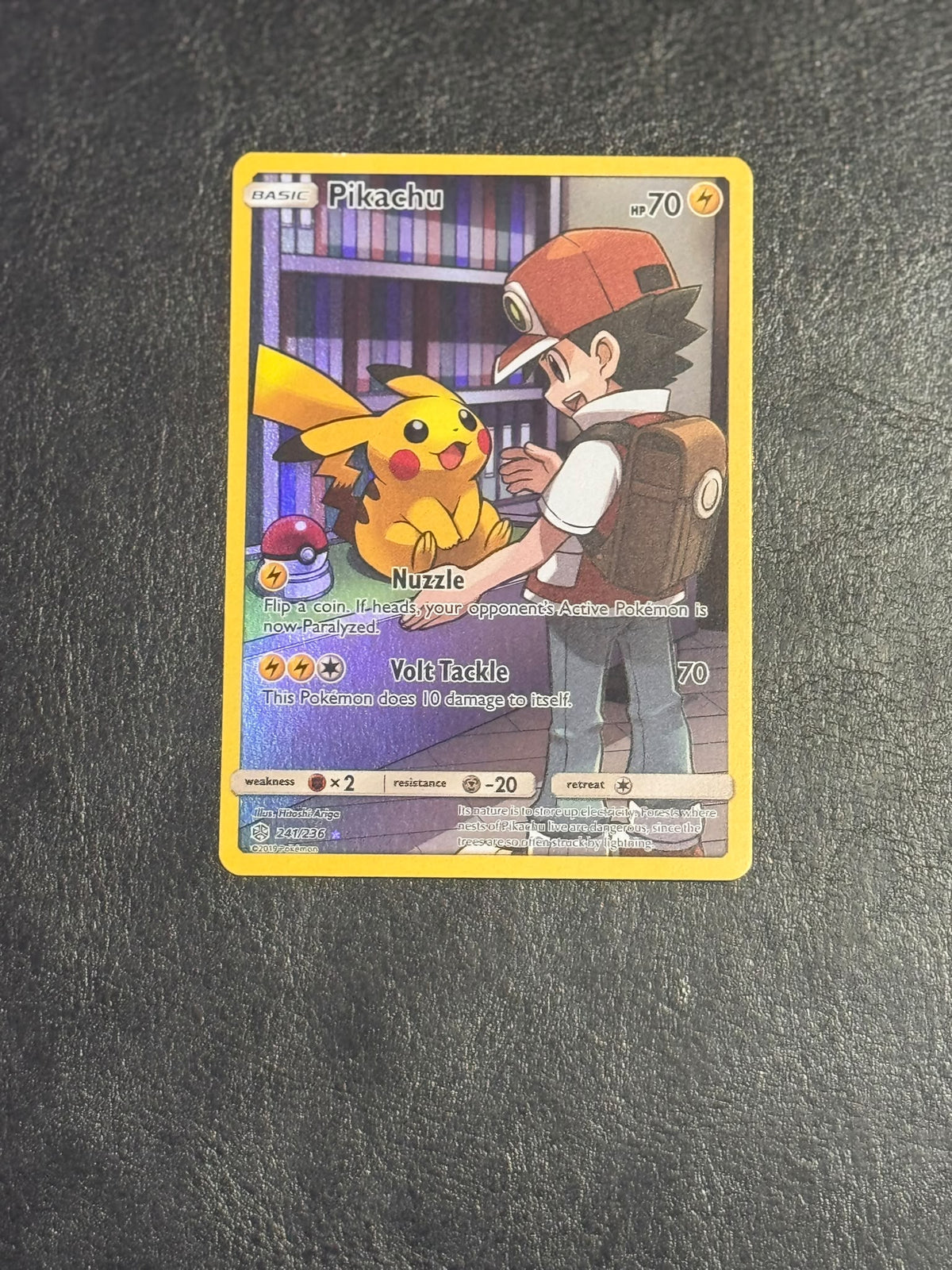 Pikachu – 241/236 – Cosmic Eclipse (Secret Rare)