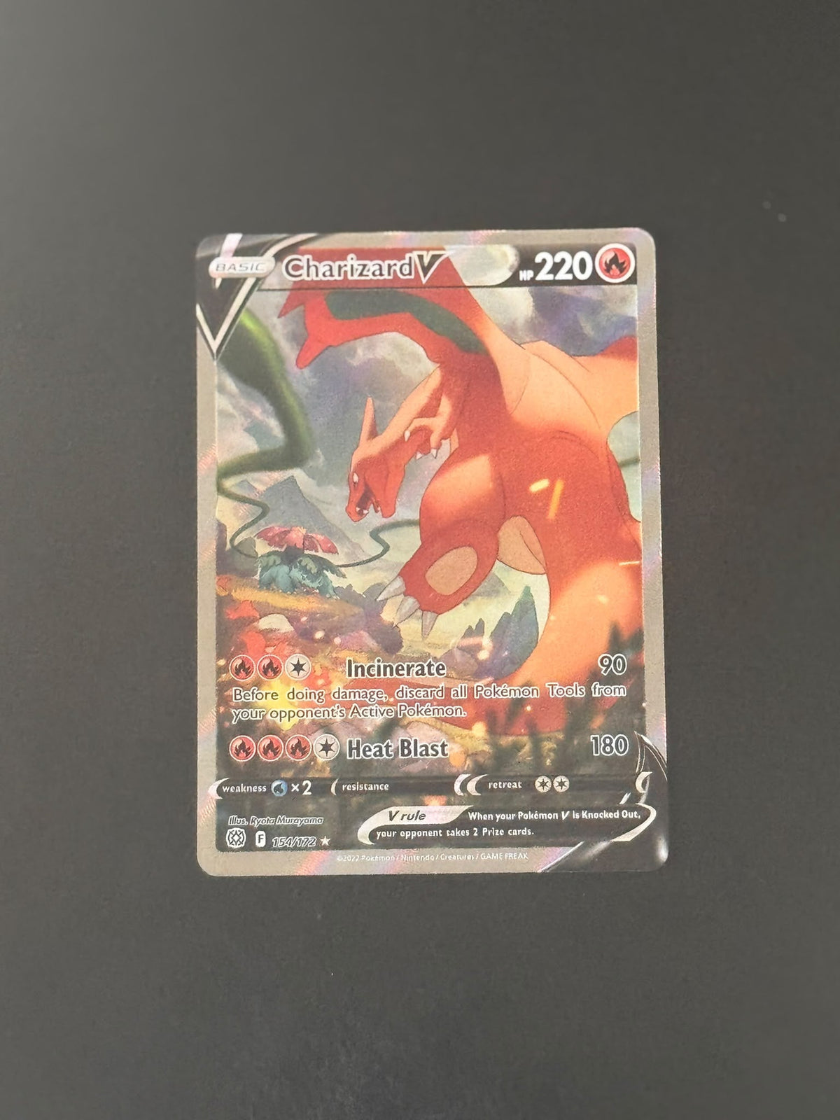 Charizard V – 154/172 – Brilliant Stars (Ultra Rare Alternate Full Art)