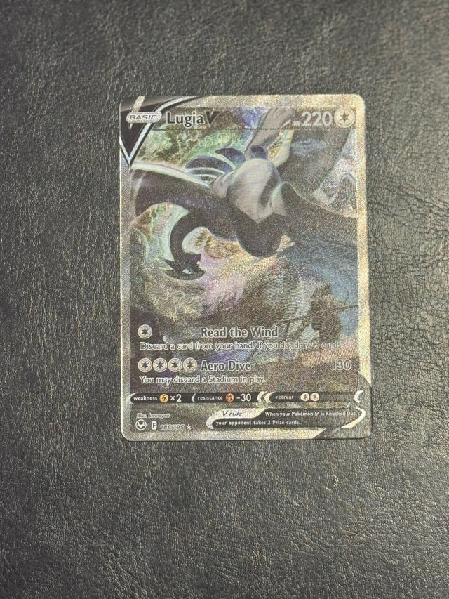 Lugia V – 186/195 – Silver Tempest (Ultra Rare Alternate Full Art)