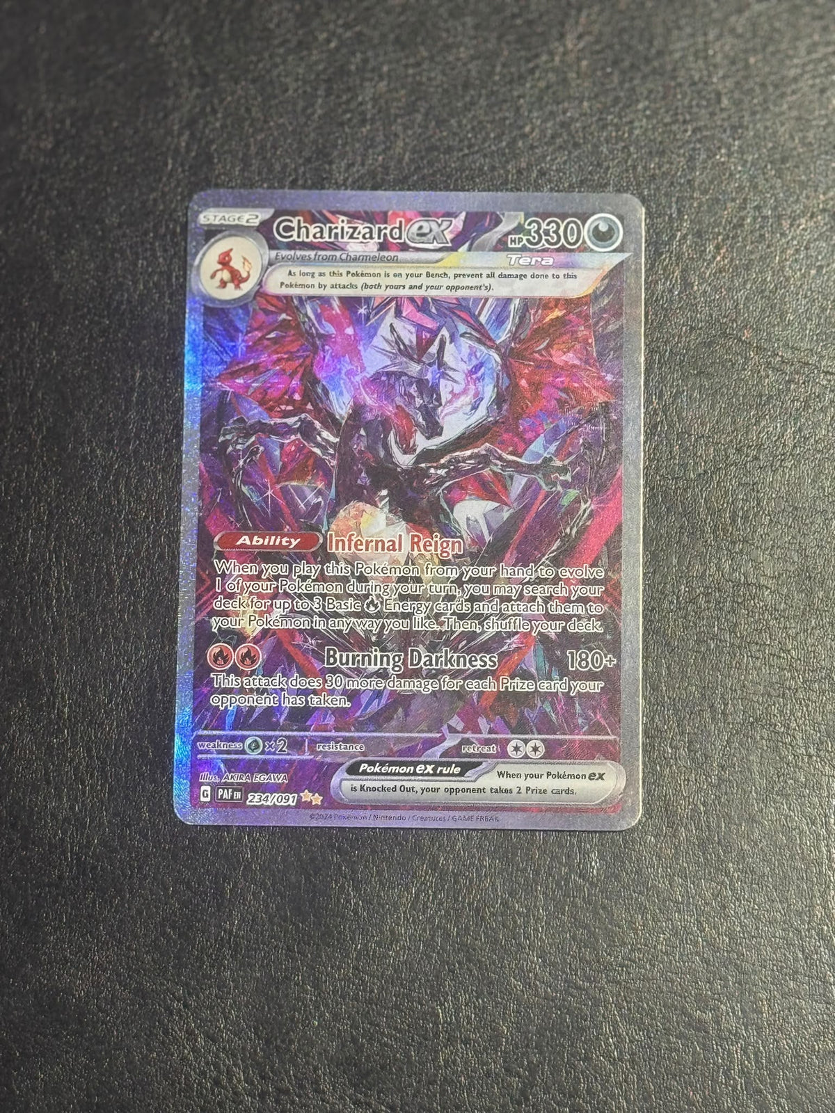 Charizard ex – 234/091 – Paldean Fates (Special Illustration Rare)