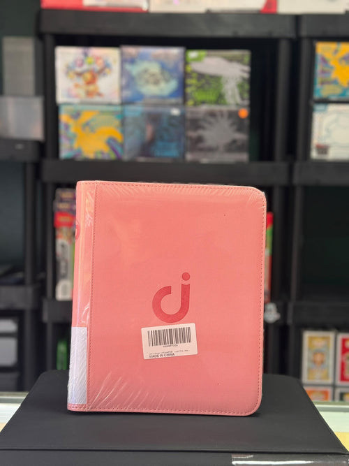 Binder D Dacckit para top loaders de 4 bolsillos (128 cartas) – Rosa 1