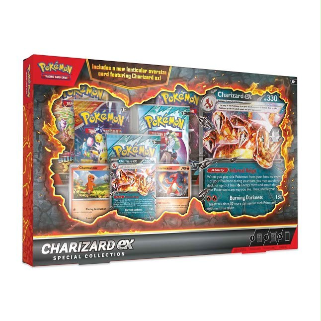 Pokémon TCG: Charizard ex Special Collection – foto 1