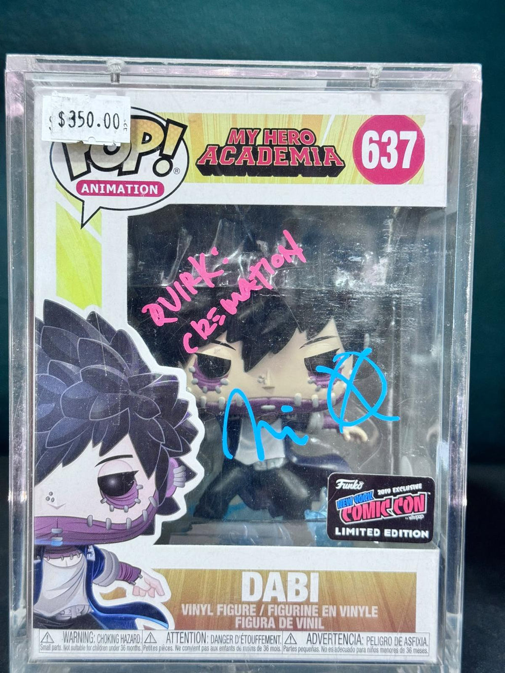 Funko Pop! Dabi #637 – NYCC 2019 Exclusive – Firmado por Jason Liebrecht – foto 1
