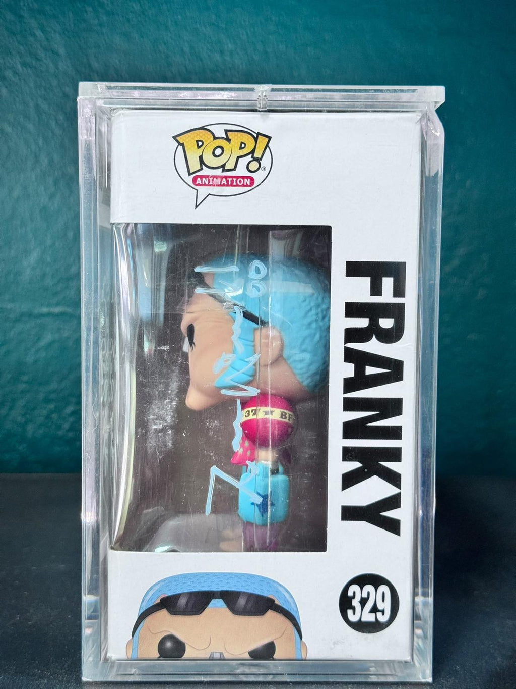 Funko Pop! Franky #329 – Firmado por Kazuki Yao (actor de voz japonés) – foto 1