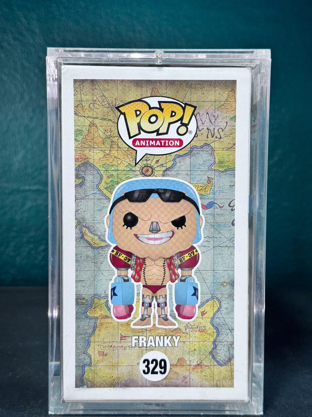 Funko Pop! Franky #329 – Firmado por Kazuki Yao (actor de voz japonés) – foto 3