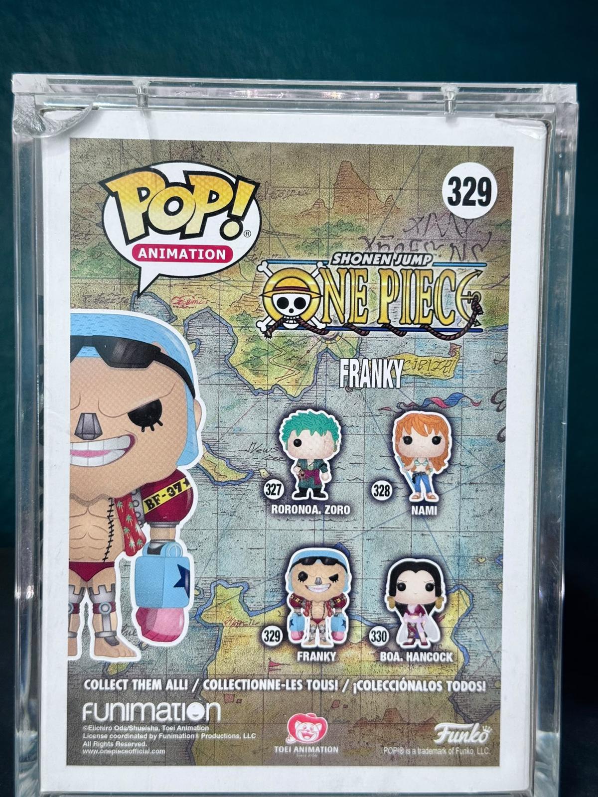 Funko Pop! Franky #329 – Firmado por Kazuki Yao (actor de voz japonés) – foto 4