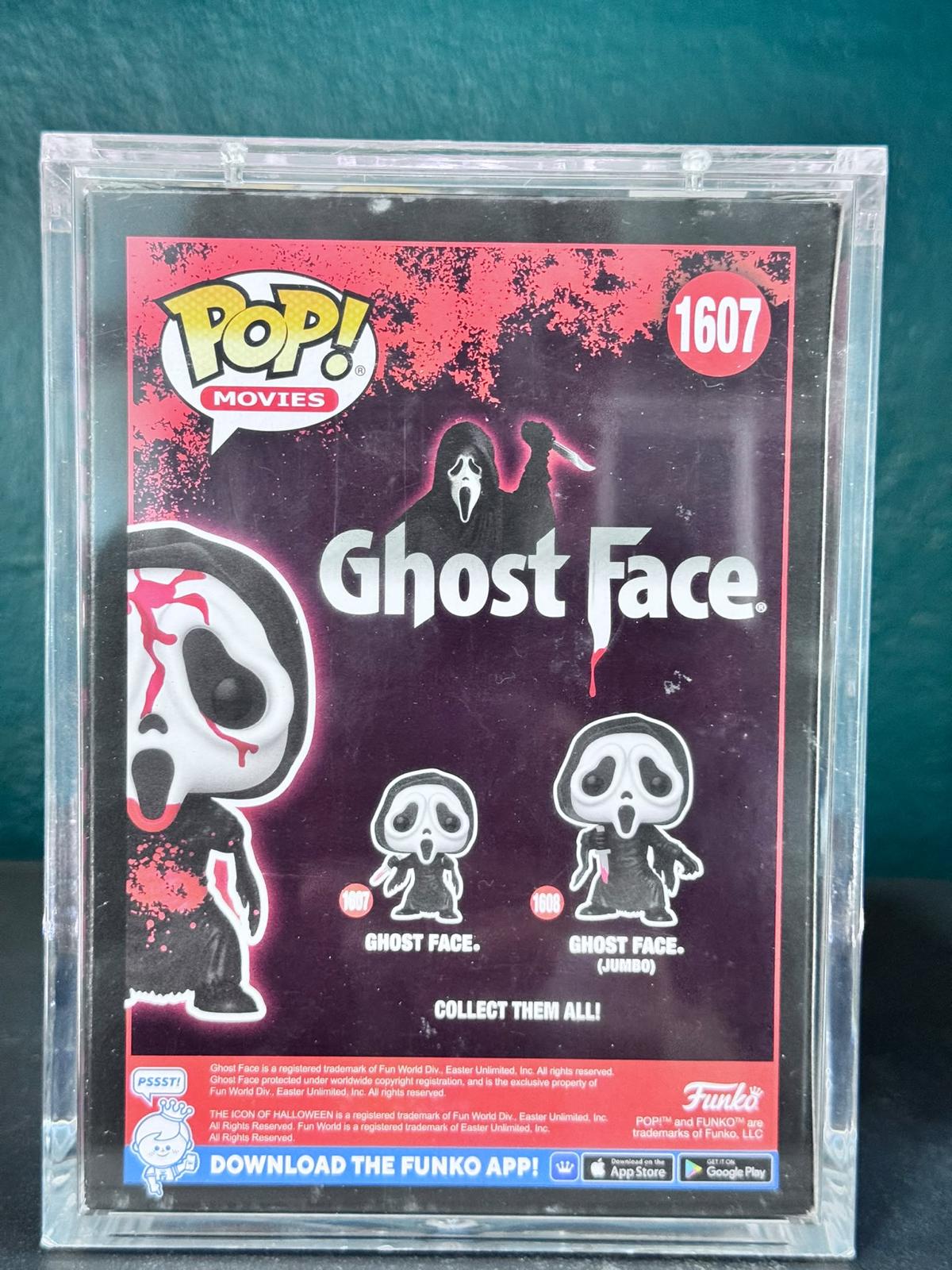 Funko Pop! Ghost Face #1607 – Doble firma: Skeet Ulrich y Matthew Lillard – foto 2