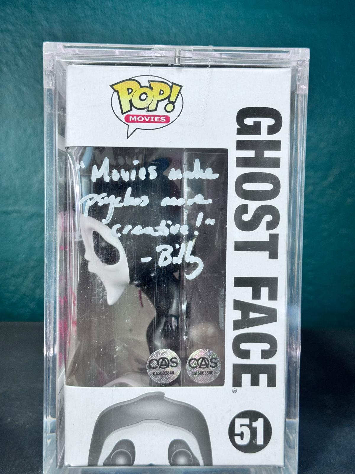 Funko Pop! Ghost Face #51 – Doble firma: Skeet Ulrich y Matthew Lillard – foto 1