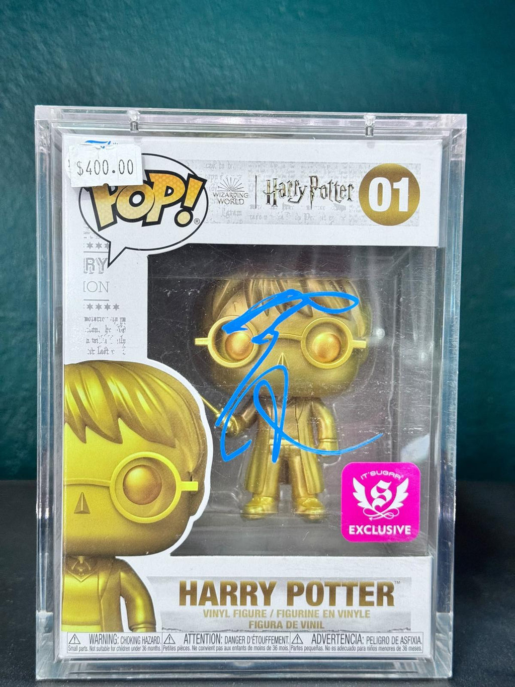 Funko Pop! Harry Potter #01 – Firmado por Daniel Radcliffe – foto 4
