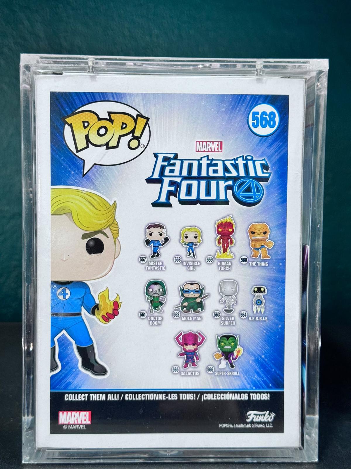 Funko Pop! Human Torch #568 – Firmado por Joseph Quinn – foto 4