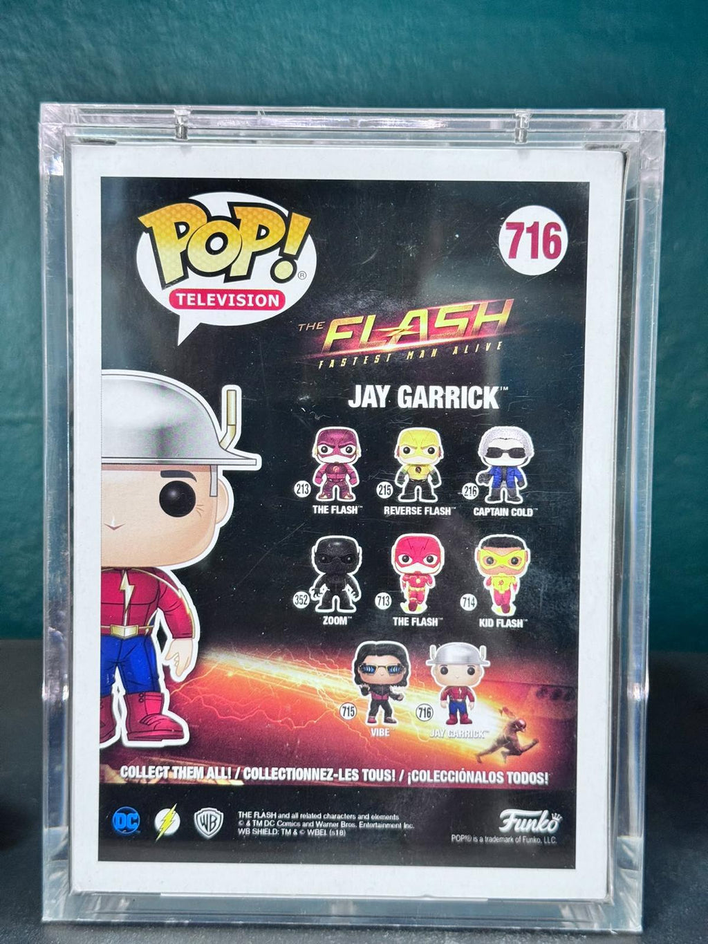 Funko Pop! Jay Garrick #716 – Firmado por John Wesley Shipp – foto 2