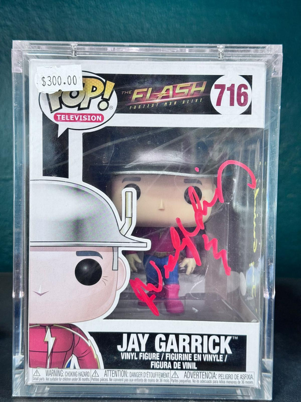 Funko Pop! Jay Garrick #716 – Firmado por John Wesley Shipp – foto 4