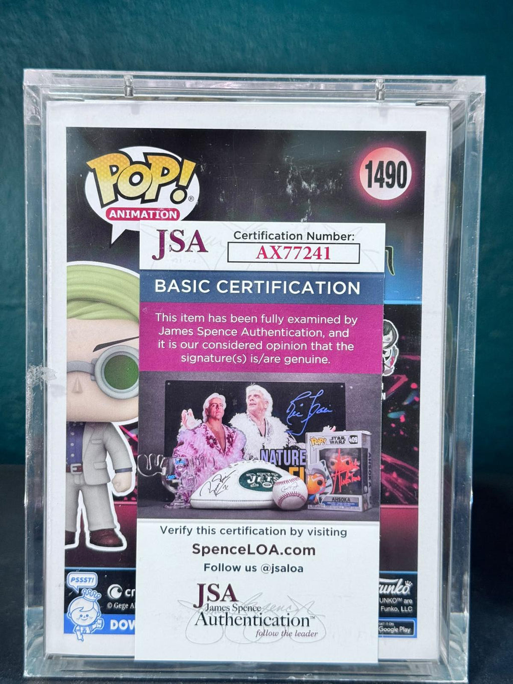Funko Pop! Kento Nanami #1490 – Firmado por David Vincent – foto 3