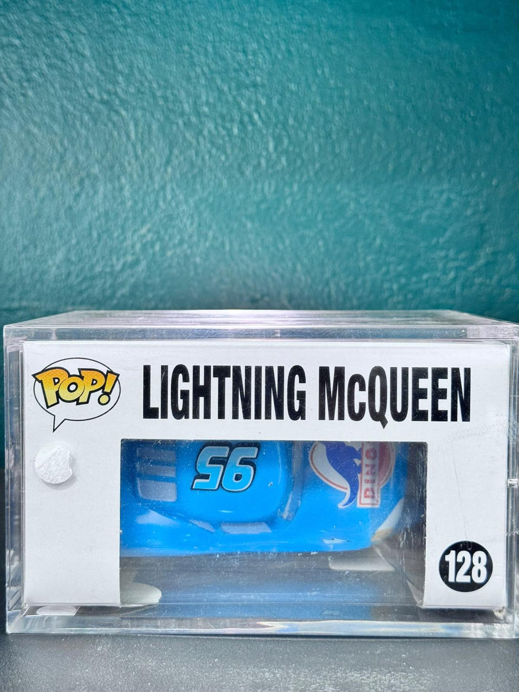 Funko Pop! Lightning McQueen #128 – SDCC 2015 – Edición limitada 1,008 pcs – foto 2