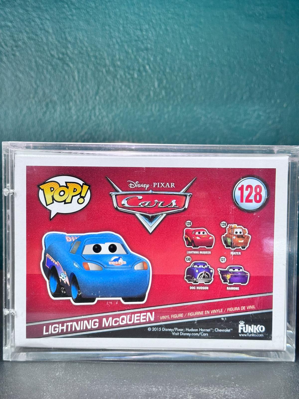 Funko Pop! Lightning McQueen #128 – SDCC 2015 – Edición limitada 1,008 pcs – foto 3