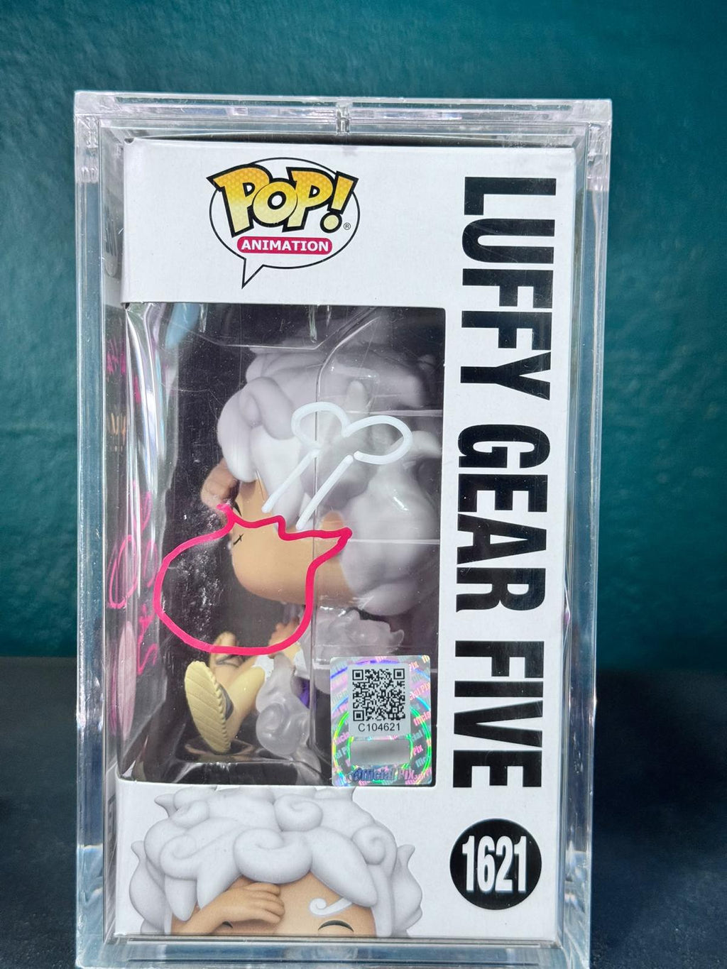 Funko Pop! Luffy Gear Five #1621 – GameStop Exclusive – Firmado por Colleen Clinkenbeard – foto 2
