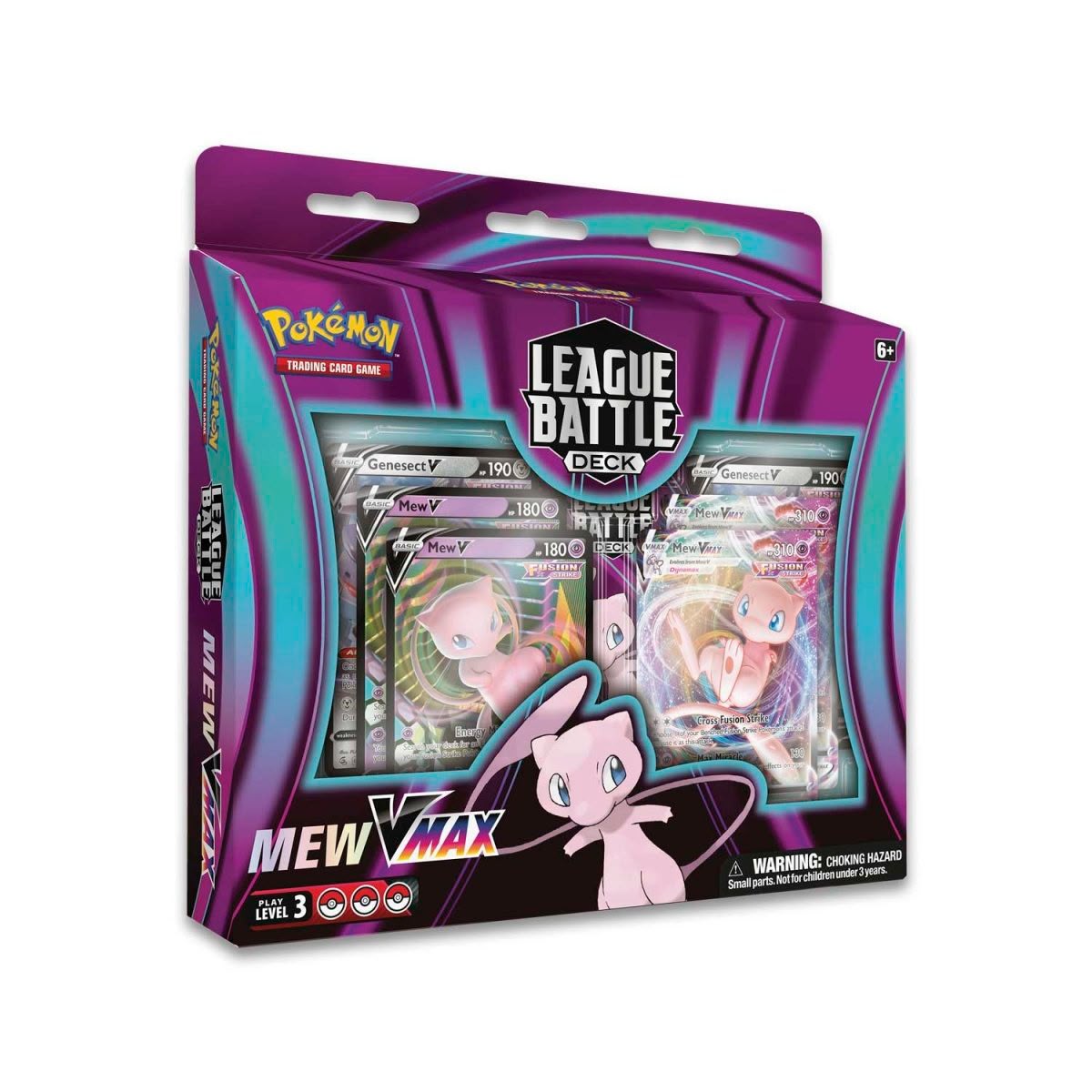Pokémon TCG: Mew VMAX League Battle Deck – foto 1