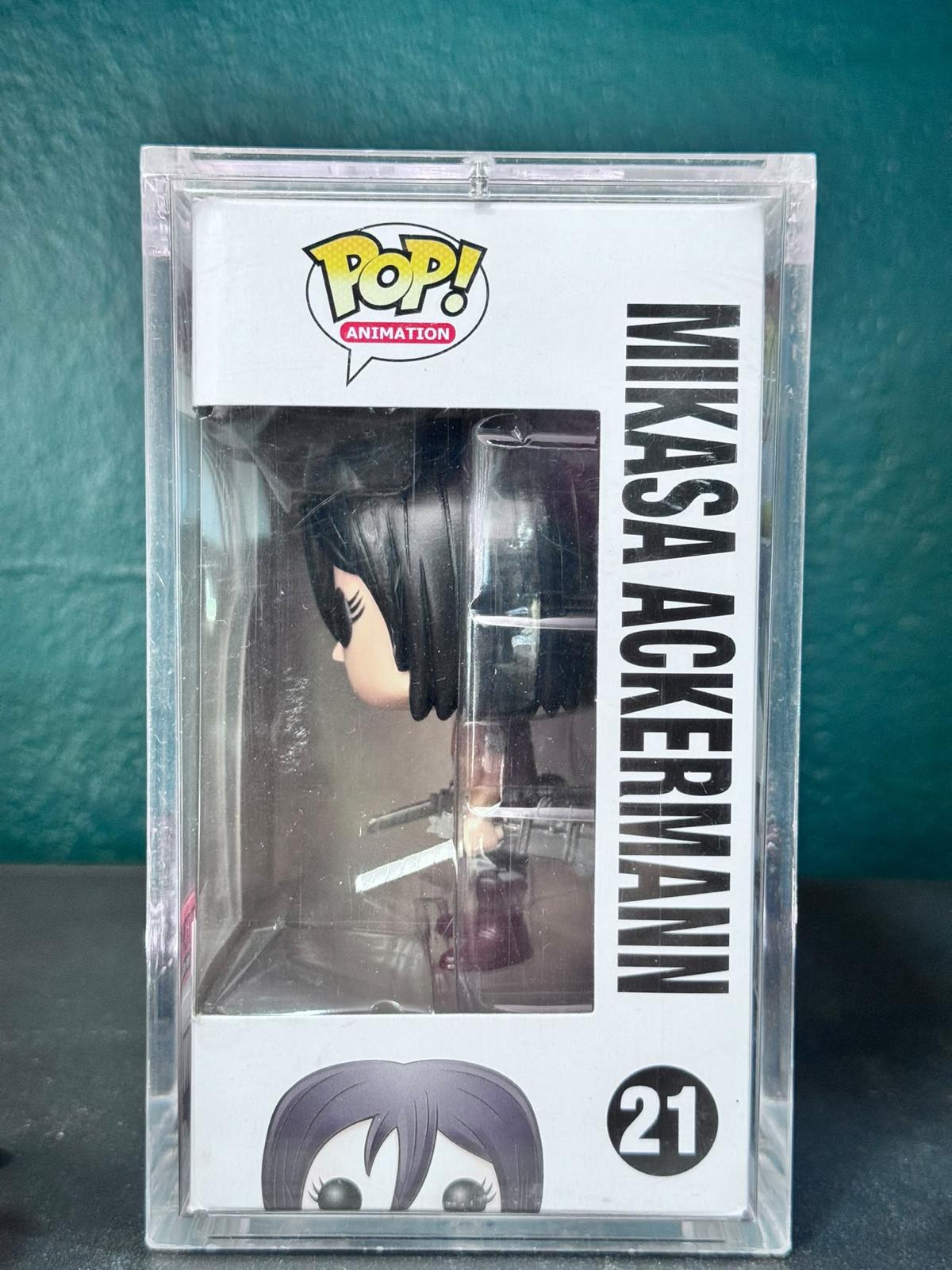 Funko Pop! Mikasa Ackerman #21 – Hot Topic Exclusive – Pre-Release – foto 1