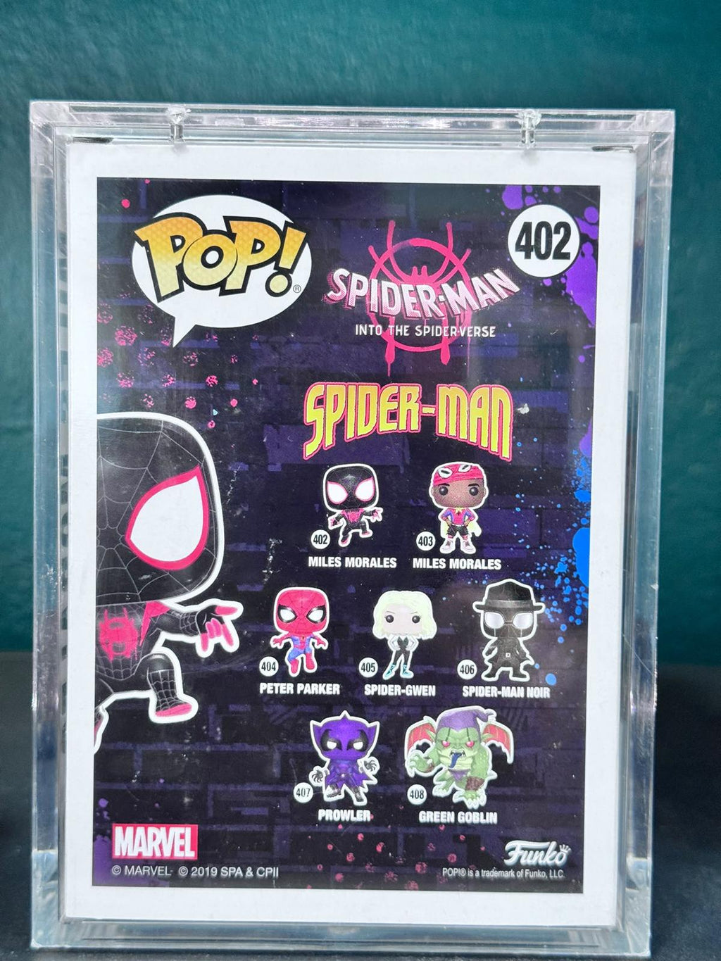 Funko Pop! Miles Morales #402 – Foot Locker Exclusive – Firmado por Shameik Moore – foto 2