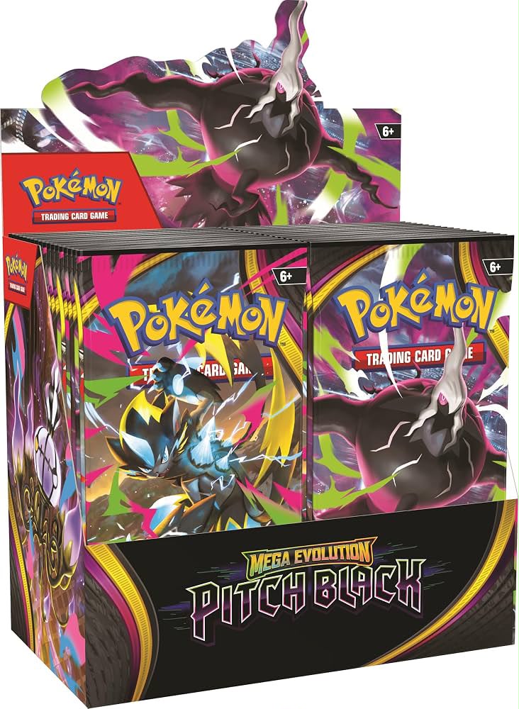 Pokémon TCG: Mega Evolution Pitch Black Booster Box – foto 1