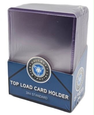 Premium Top Loaders 3x4 (Top Load Card Holder) – foto 1