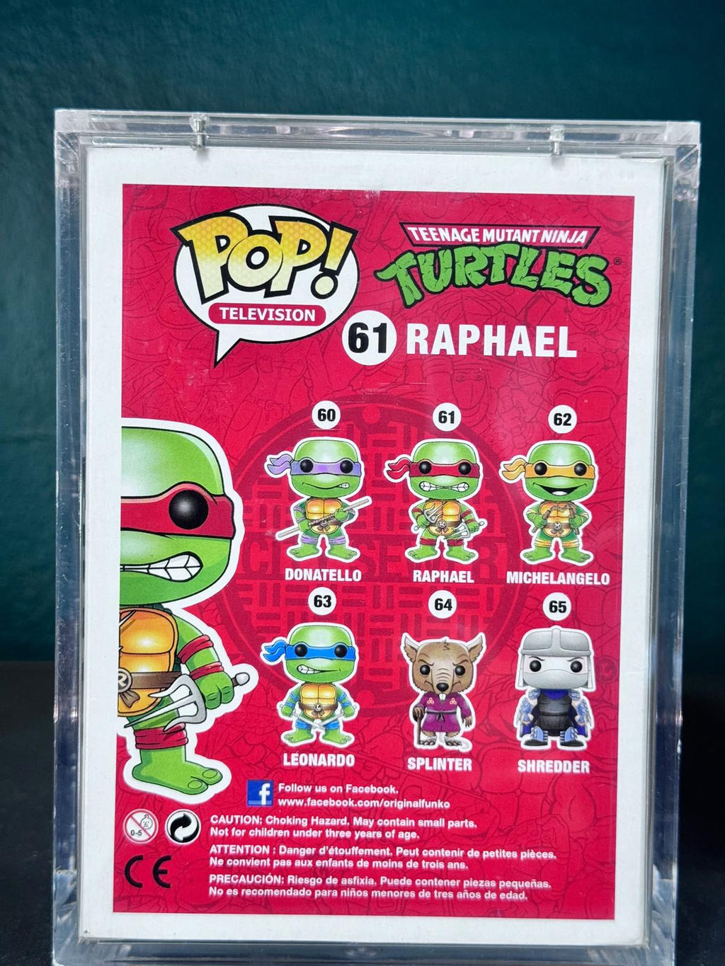 Funko Pop! Raphael #61 – Alamo City Comic Con – Edición limitada 2,000 pcs – foto 2