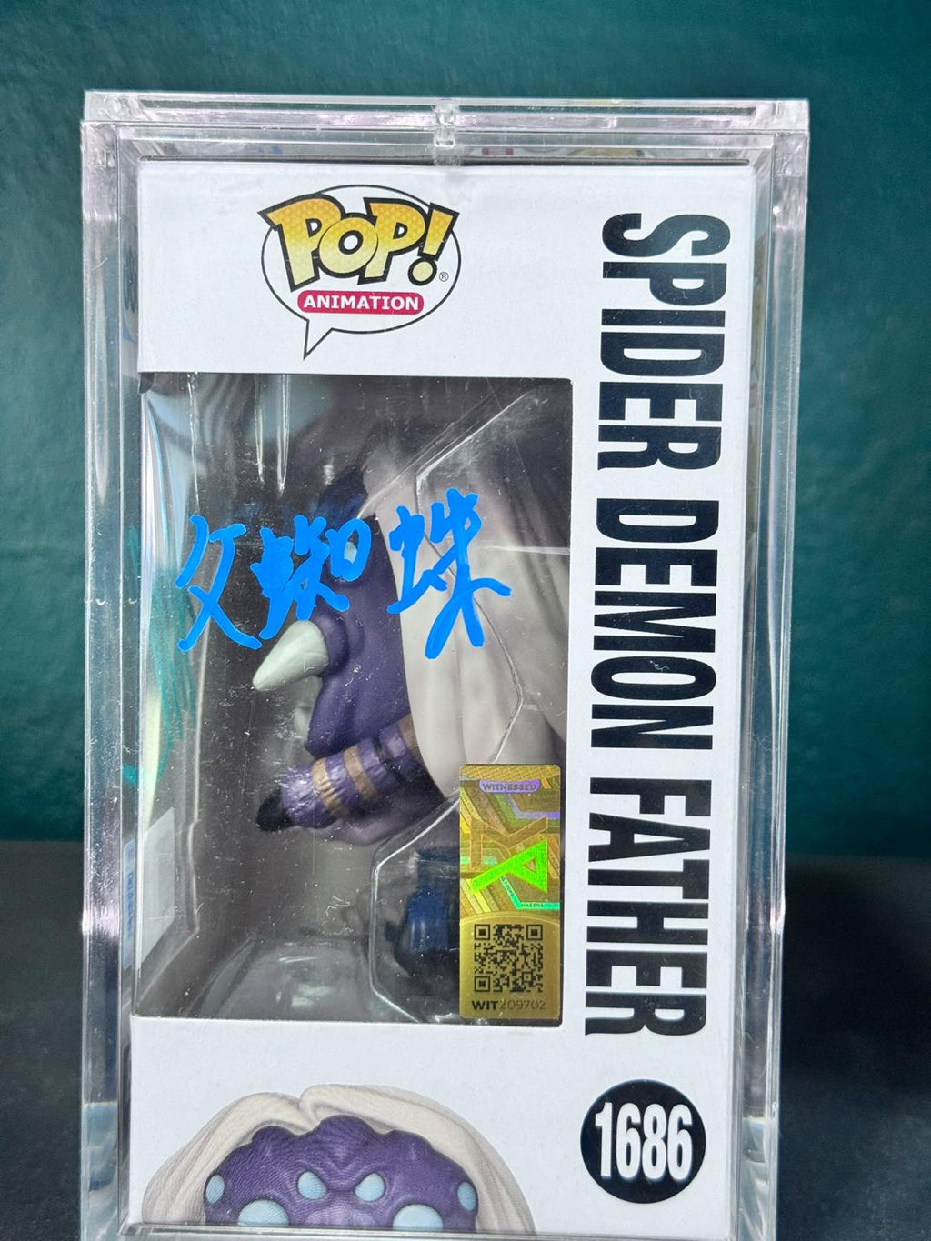Funko Pop! Spider Demon Father #1686 – Firmado por Tetsu Inada (actor de voz japonés) – foto 1