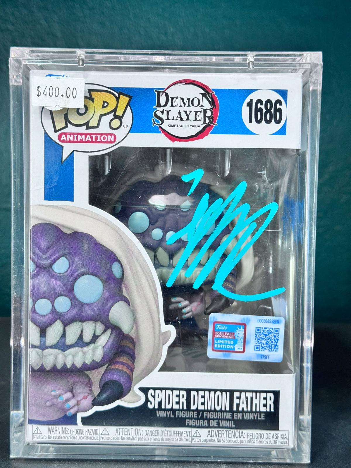 Funko Pop! Spider Demon Father #1686 – Firmado por Tetsu Inada (actor de voz japonés) – foto 4